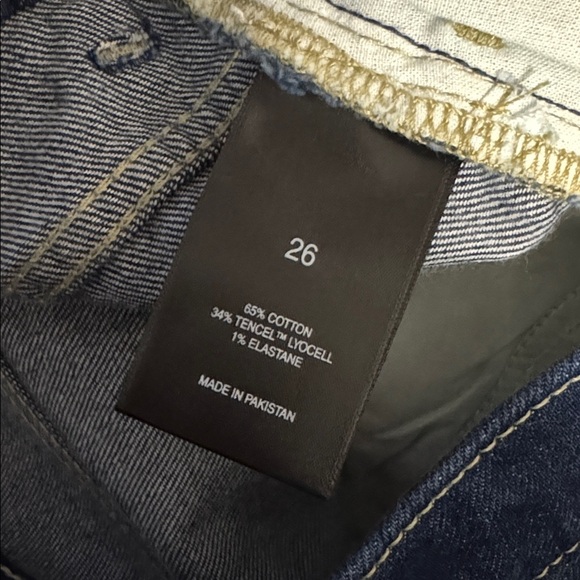 SASSON x JOHNNY WAS Lumiere Wide Leg Jean in True Blue Rinse Size 26 NWT 98 - Picture 10 of 12